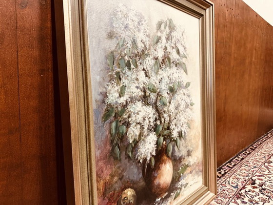 Quadro di fiori natura morta di Theo van der Poel – Arte, Legno, Tela (photo 4 of 8)