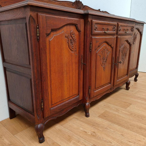 Buffet, commode, meuble mural de style Queen Anne – Buffet bas, Wood (photo 7 of 20)