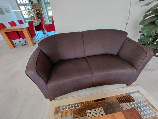 2 Zitbank – 2 zitsbanken, Textile, Wood