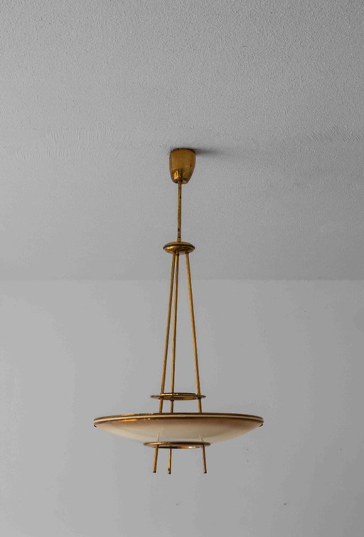 Lampadario in vetro Fontana Arte