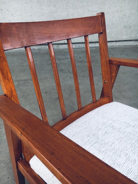Image 1 of Ensemble de fauteuils de style hollandais moderne du milieu du siècle, Pays-Bas, années 1950
