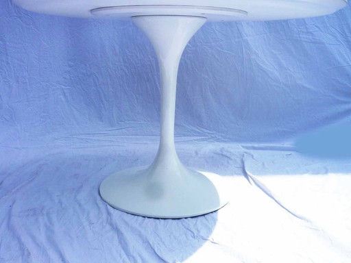 Tulip" table Diam. 120 White