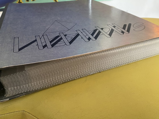 Image 1 of Memphis Design Sottsass, Mendini, Mariscal etc. file folder 1981 original 