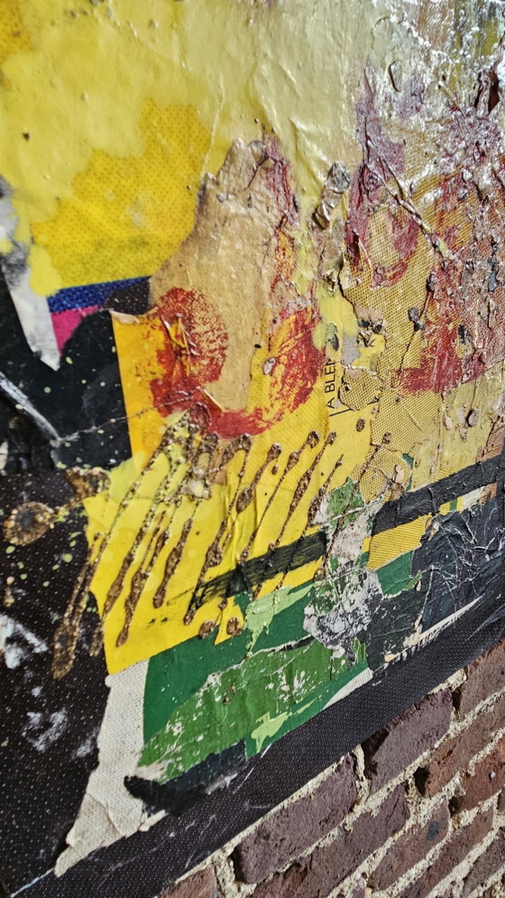 Iconic Pop Art Diptych Jordi Prat Pons - Large Format 120cm High – Paintings & Drawings, Paper, Canvas (photo 10 of 15)