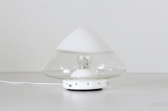 Image 1 of 1x Vintage Murano Wall Sconces - Table lamp, Mazzega 1970s