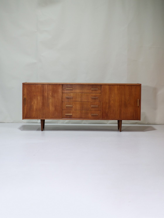 Image 1 of Dressoir Vintage Lowboard Teakhout Deens