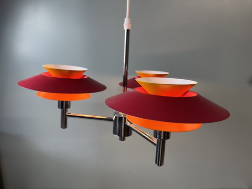 Bunte dänische Design Pendelleuchte - Vintage Skandinavisch – hanglampen, Metal (photo 2 of 15)