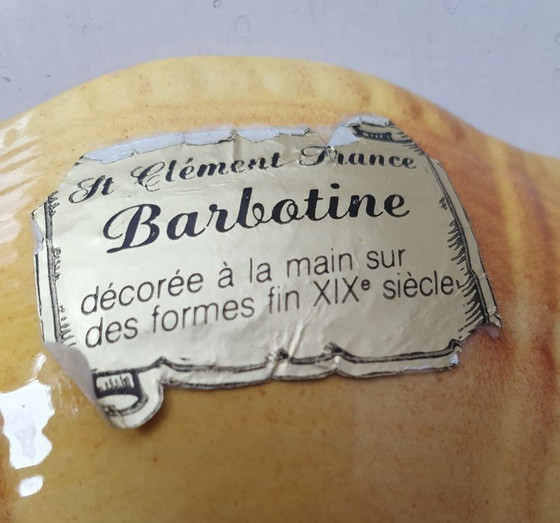 Image 1 of Precioso frutero antiguo de barbotina, St-Clémént Francia