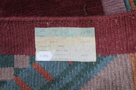 Original Modern Designer Highland Wool Rug Nepal 287 x 250 cm, Rugs & carpets, Pink (photo 10 of 10)
