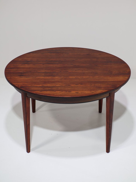 Image 1 of Tavolo da pranzo allungabile Omann Jun 55 palissandro danese vintage