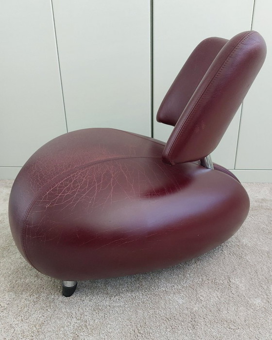 Leolux Pallone Sessel – Leather, Chrome (photo 6 of 9)