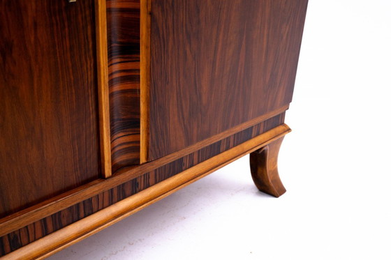 Image 1 of Chest of drawers - Art Deco buffet, Poland, 1940s.