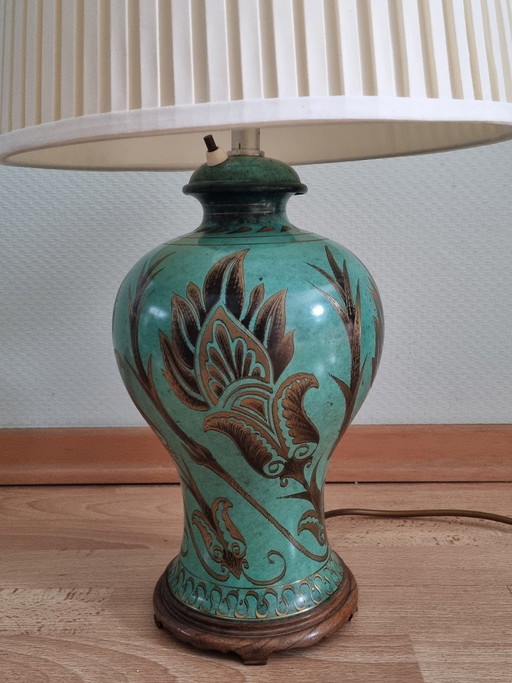 Lampe de table ancienne WMF Ikora – Art déco – 66 cm