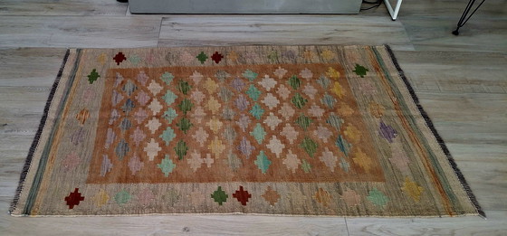 Image 1 of Beautiful hand-knotted small kilim from Afghanistan