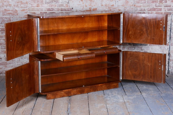 Gerestaureerd art-deco dressoir, van J. Halabala, UP Zavody, mahoniehout, Tsjechië, jaren 1920 – UP Závody (photo 10 of 44)