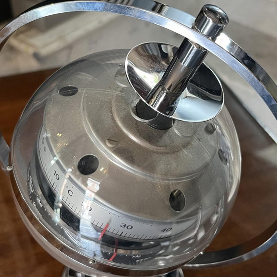 Instrument météorologique Huger Sputnik, années 1960 – Pendules, Plastic, Space Age (photo 14 of 16)