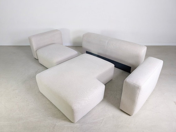 Image 1 of Kave Home Corner Sofa Design Couch Blok Fabric Grey Spain