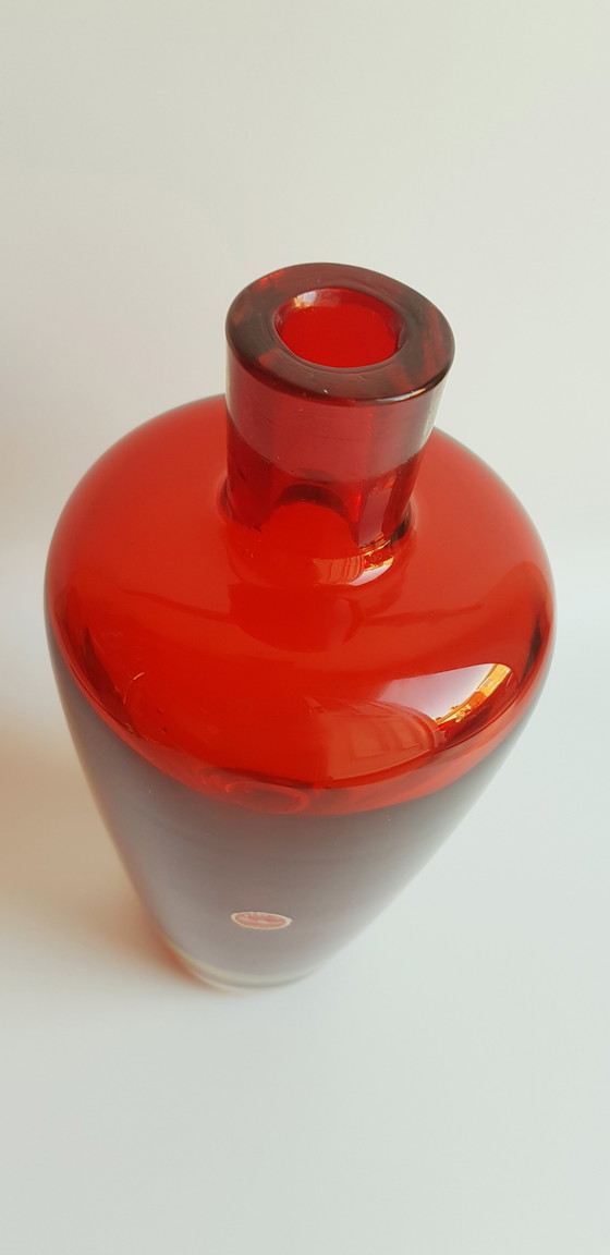 Image 1 of Bottiglia Sommersa Grande in Vetro di Murano anni '60 