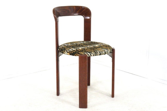 Set di 6 sedie Bruno Rey per Kusch & Co con stampa tigrata vintage – Sedie da pranzo, Wood (photo 2 of 24)