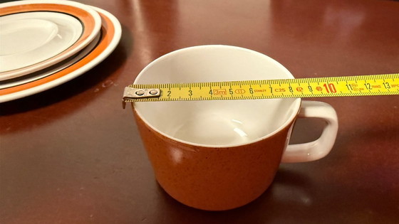 Image 1 of Mikasa 6x cup and saucer, 6 breakfast plates