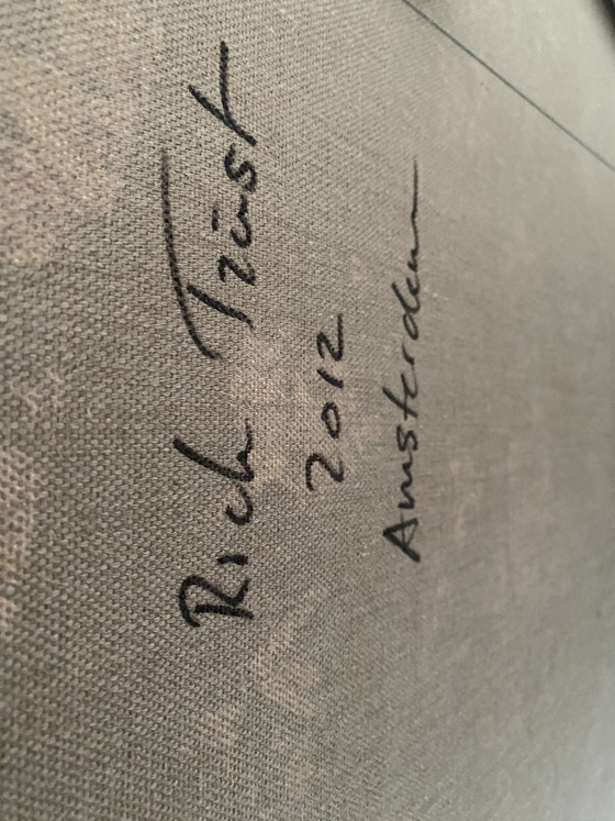 Image 1 of Acrylic on canvas painting - Impression by artist Rick Triest