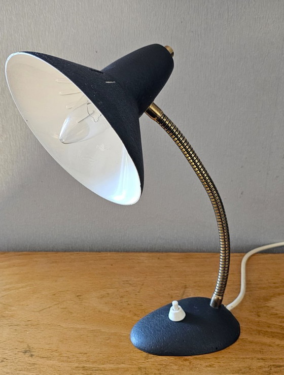 Vintage Mid-Century Desk Lamp – 1950s – Table lamps, Metal (photo 9 of 10)