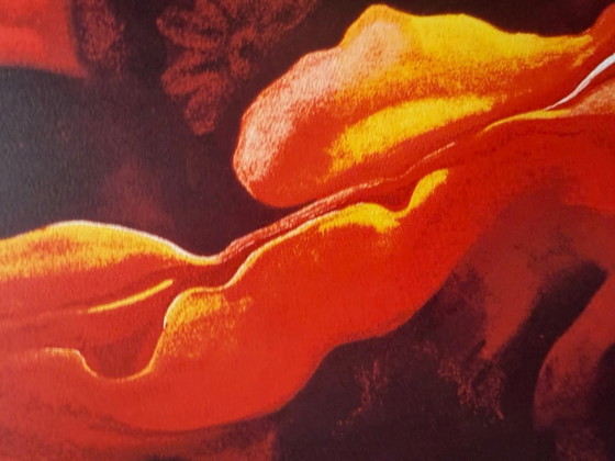 Image 1 of Georgia O’Keeffe (1887-1986), Oriental poppies, 1928, Copyright 1999- G.O’Keeffe/SOFAM Belgique editions  Pierre D’ Harville...,