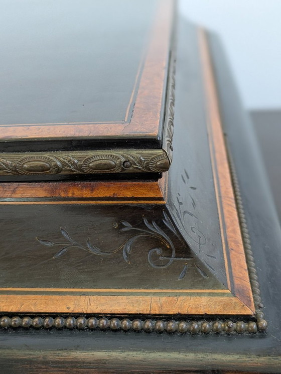 Image 1 of Credenza - Legno annerito, radica di noce - Napoleone III