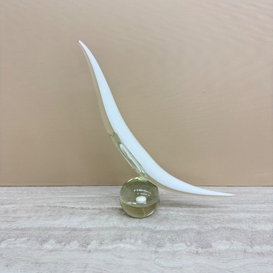 Image 1 of Escultura de cristal de Murano de Livio Seguso, Italia