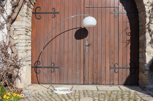 Grote vintage vloerlamp jaren 70