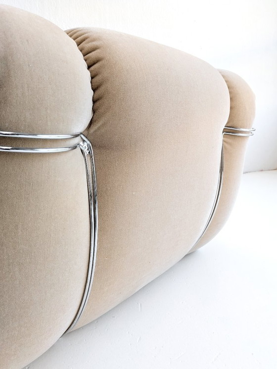 Image 1 of Ensemble de 2 fauteuils lounge « Velasquez » de Rino Maturi pour Mimo Padova, années 1970