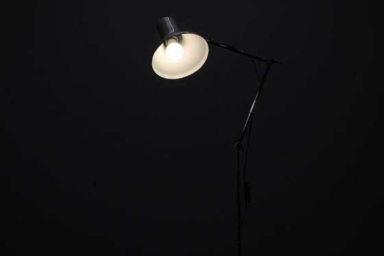 Image 1 of Mid Century Verstelbare Vloerlamp, door J. Hurka voor Napako, Tsjecho-Slowakije, 1960