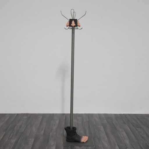 APPENDIABITI SCULTOREO ANTARTIDEE ANNI 80 RENÈ MAGRITTE PEZZO UNICO