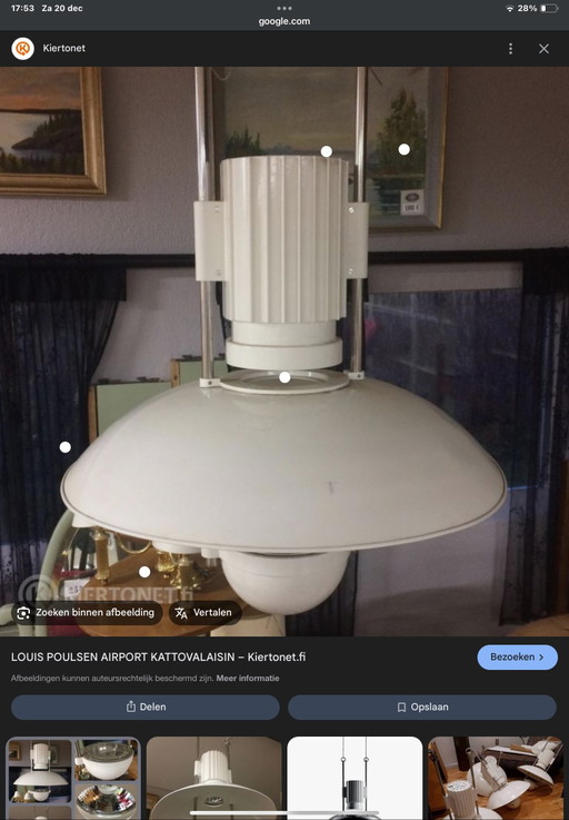 Prachtige vintage Louis Poulsen Airport (10stuks €75 ps)
