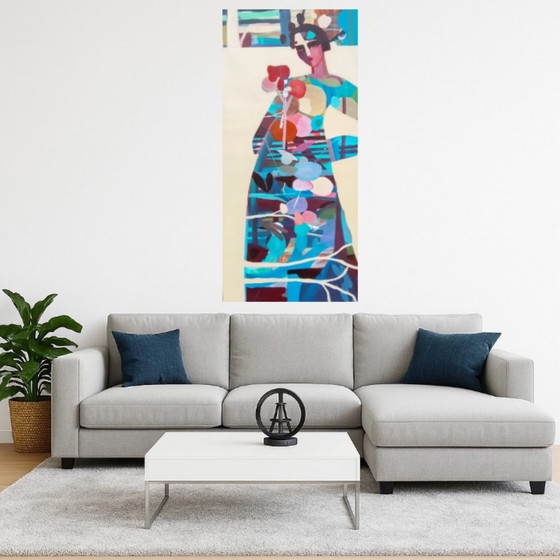 Acrylschilderij 70x150cm – Kunst, Canvas (photo 9 of 15)