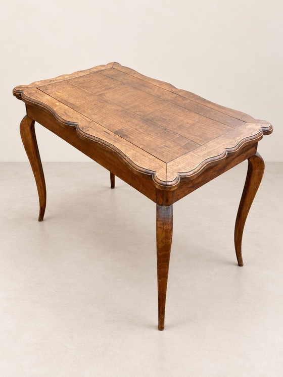 Cabaret Couchtisch, 19. Jahrhundert Napoleon III Epoche, Couchtische, Holz, Braun (Foto 7 von 9)