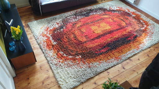 Vintage WELUR Kietrz vloerkleed
