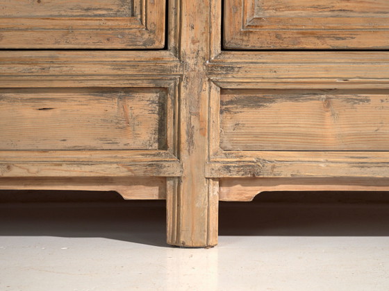 Antique sideboard in pine wood – China, circa 1930 – Iron (photo 38 of 40)