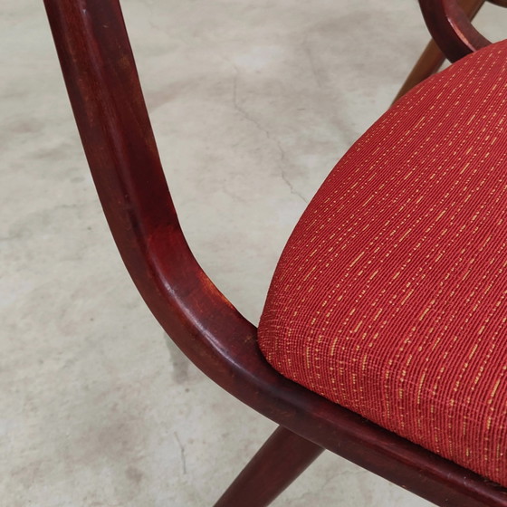 Set of 6 Jitona Sobeslav chairs, Czechoslovakia 1960 – Dining chairs, Mid Century Modern (photo 10 of 21)