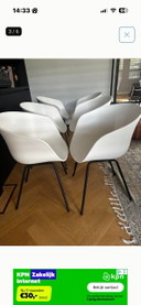 6 Esszimmerstühle der Marke Hay