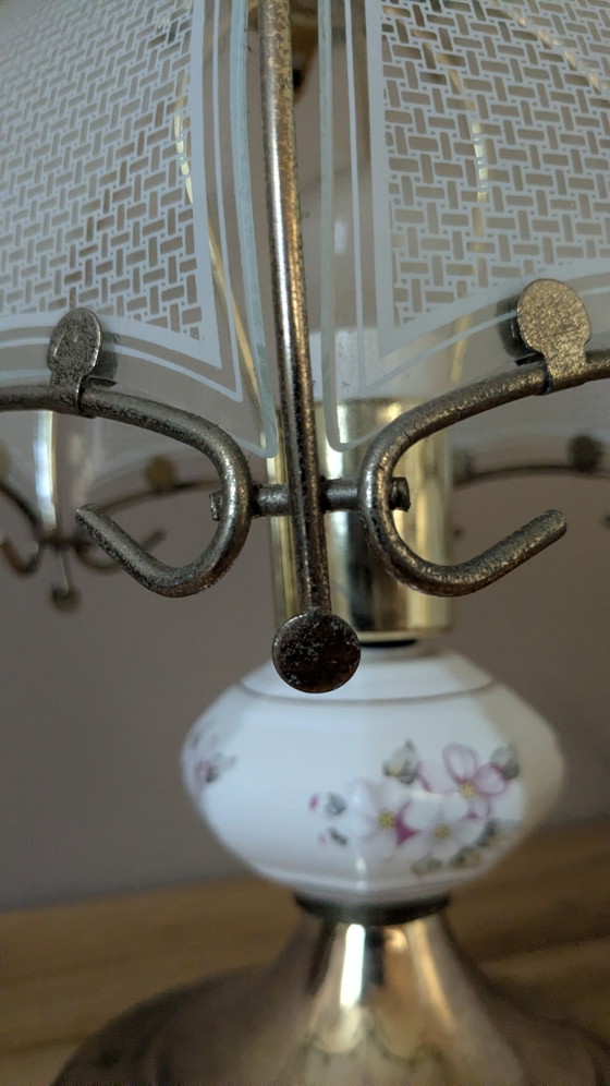 Image 1 of Hollywood Regency Touch Lamp 
