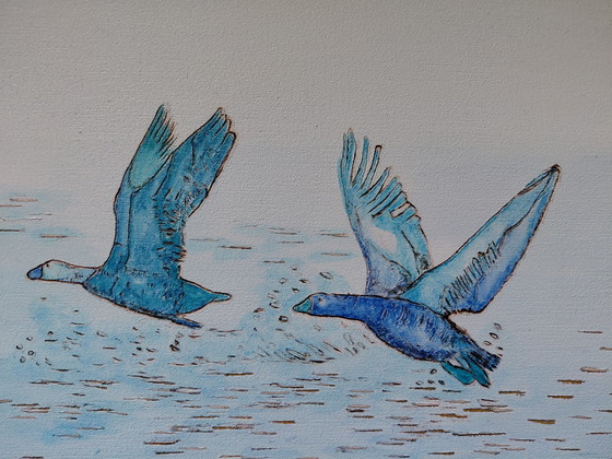 Image 1 of "The Flight in Harmony" Gallery Suncorner