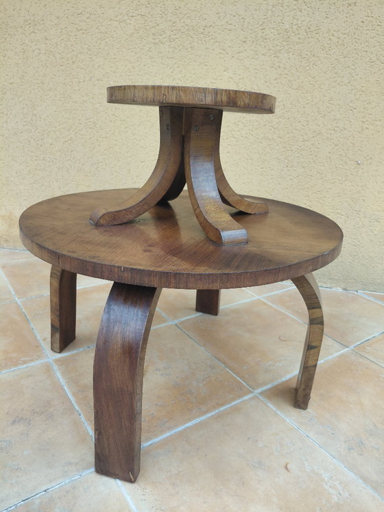 Guéridon Art Déco – Tables d'appoint, Wood (photo 8 of 12)