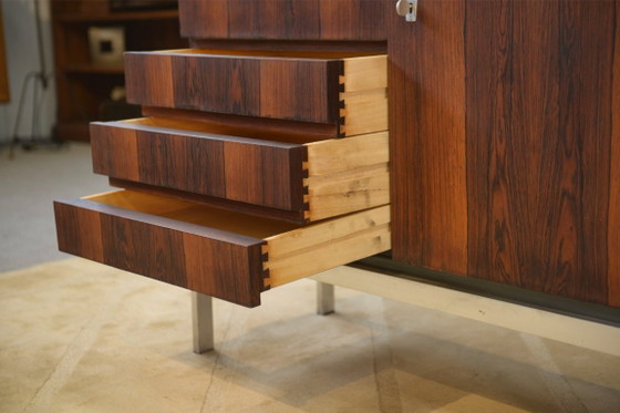 Image 1 of Buffet bar design en palissandre 1970's