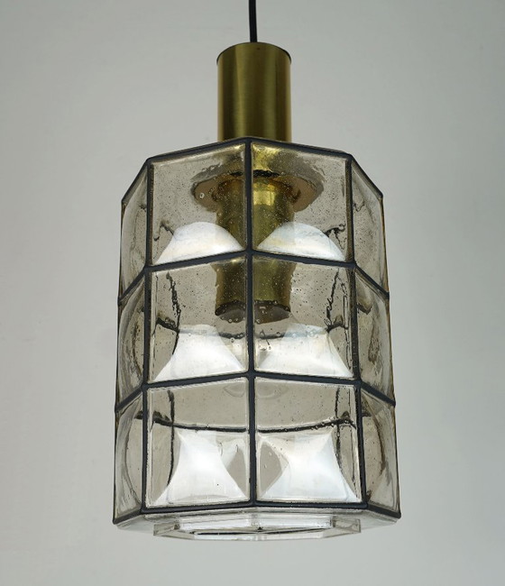 Glashuette Limburg Hanging Lamp 1960's 70's Glass Pendant Light Model P292 4305 – Glashütte Limburg (photo 5 of 15)