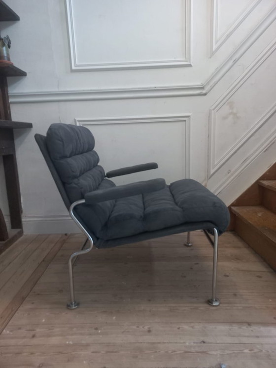 Poltrona Bruno Mathsson Birgitta – DUX – Poltrone, Chrome (photo 4 of 7)