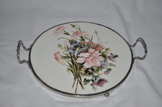 Antieke Taartstandaard – Tafelaccessoires (photo 3 of 4)