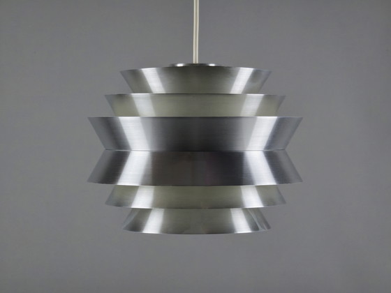Image 1 of 1970s Vintage GRANHAGA Trava Pendant Lamp By Carl Thore – Swedish Mid-Century Modern Pendant Light.