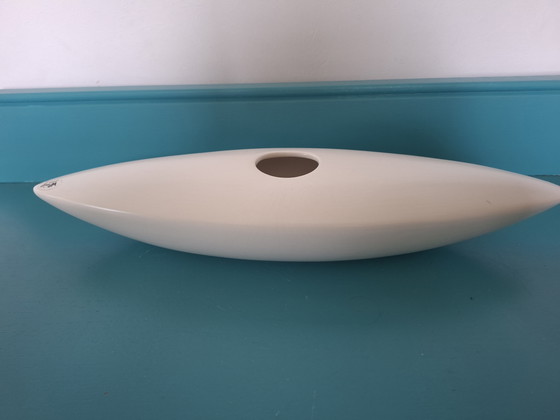 Image 1 of Large Postmodern 'UFO' Centerpiece Vase – WP Design – 42 cm –