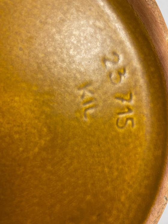 Vaso da terra Vintage KIL Liboje Fat Lava, Jugoslavia, anni '70, Vasi, Ceramica, Marrone (foto 14 di 14)